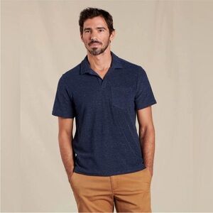 Toad&Co Navy Men's Polo Shirt